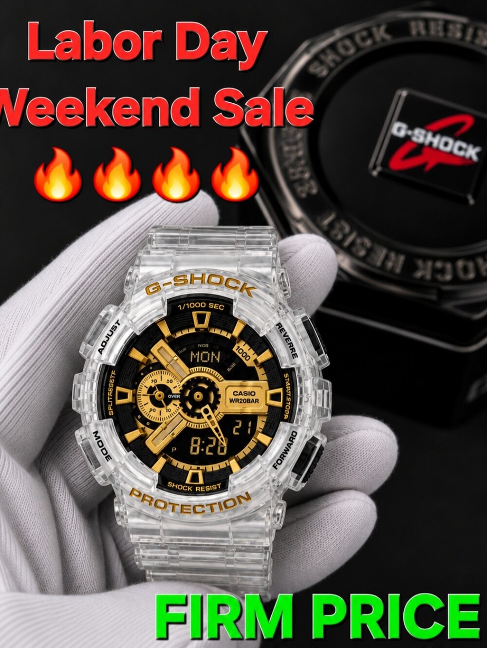 Casio G-Shock 48mm Unisex NEW WITH BOX